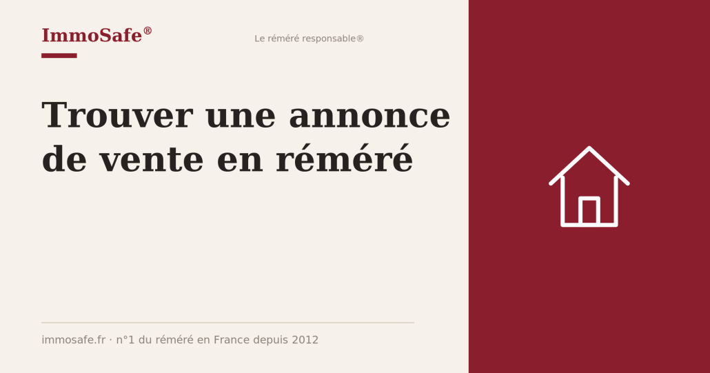 annonce de vente en réméré