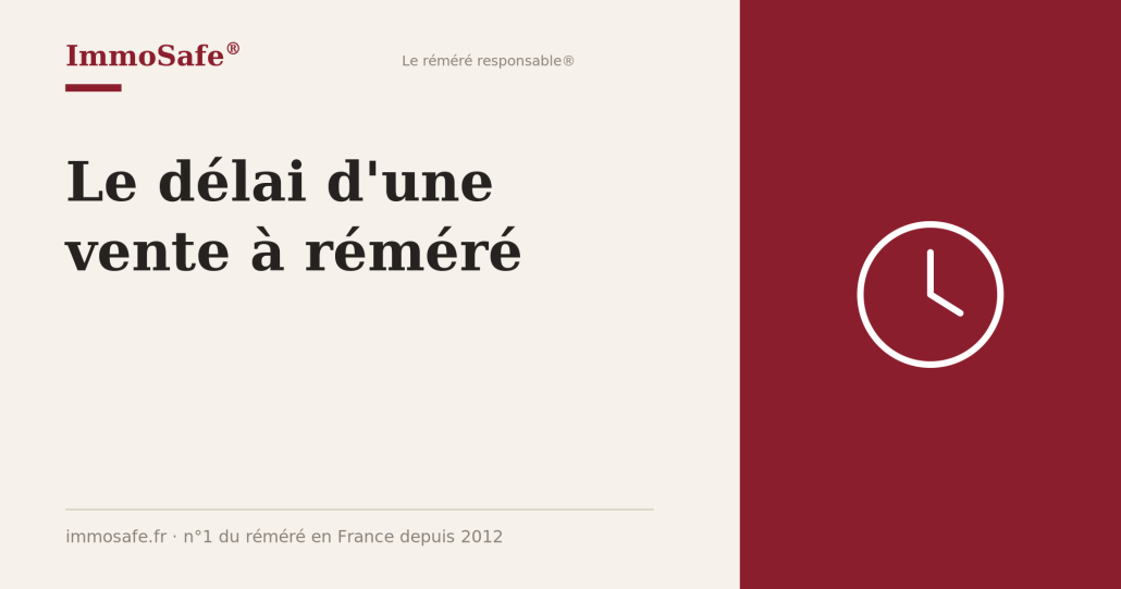 délai de la vente à réméré